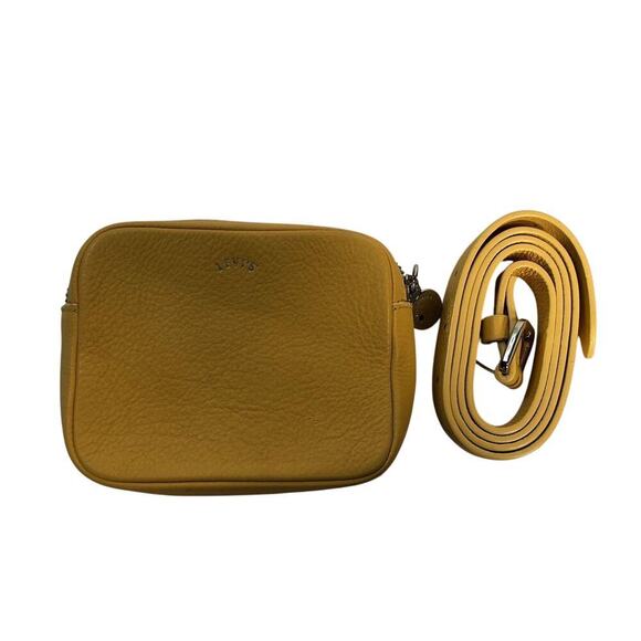 Levi's Yellow Leather Diana Belt Bag -‎ Excellent Used Condition Sold out! - Picture 2 of 4
